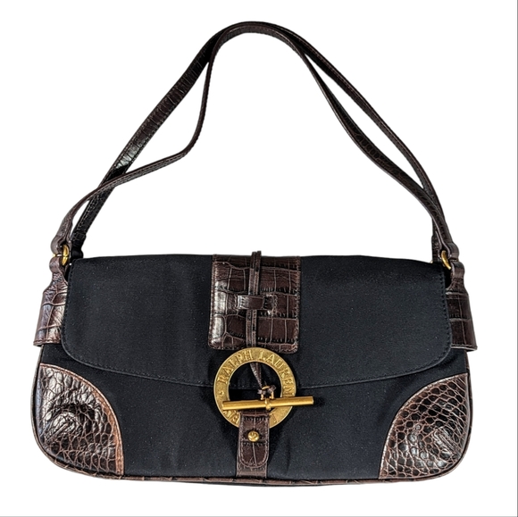 Lauren Ralph Lauren Bags Vintage Lauren Ralph Lauren Black Nylon